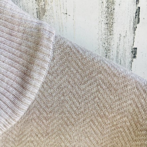 BONOBOS Merino Half-Zip Sweater MEN Wool Beige - Picture 6 of 9